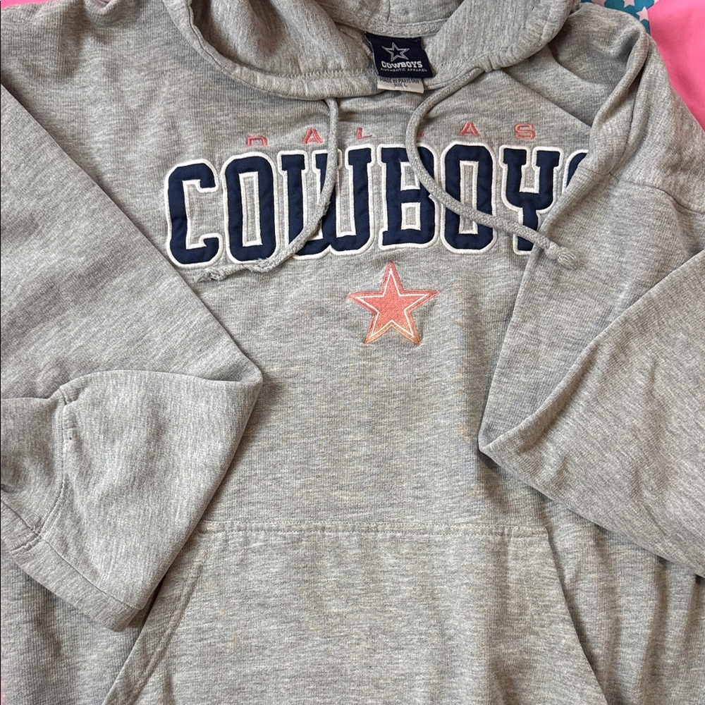 Dallas Cowboys Gray Hoodie